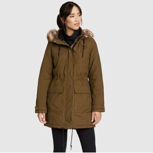 Eddie Bauer Women's Willametta Parka size large in Hunter